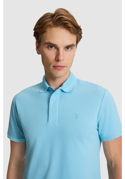 U.S. Polo Assn. U.s. Polo Assn. Erkek Aqua Tişört Basic 50327003-vr007
