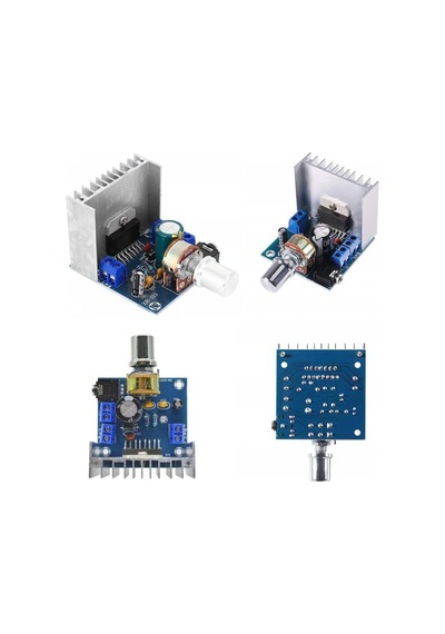 Tda7297 Amfi Devresi Amplifikatör Çift Kanal 2x15w