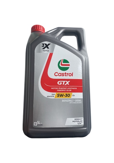 Castrol Gtx 5W-30 C4  Motor Yağı 5 L