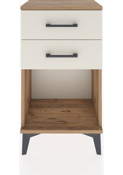 Arges Komodin 4 Çekmeceli 44x30x80 Çam-aytaşı Çam
