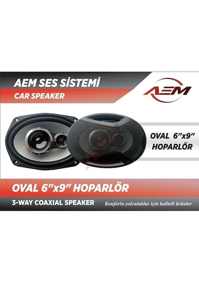 Aempart Aem Sound Oval Hoparlör 6x9