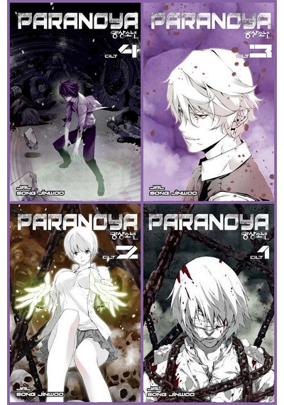 Paranoya 1-2-3.cilt Manga 3 Kitap Set