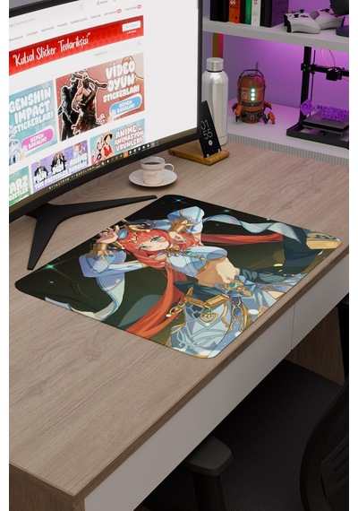 Nilou Genshin Impact Anime Gacha V1 - 48x40 Xl Gaming Mouse Pad Fare Altlığı