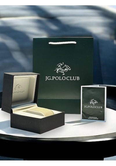Jg.polo Club Çelik Kasa & Kordon Kararma Ve Renk Atma Yapmaz Kadın Kol Saati+bileklik Jg04361.3 Sarı