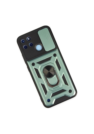 Realme C25y Kılıf Pars Lens Yüzüklü Silikon