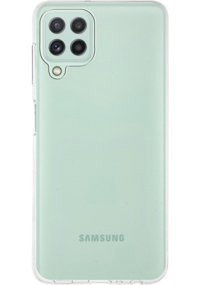 Samsung Galaxy Uyumlu A22 1mm Silikon Şeffaf Kılıf