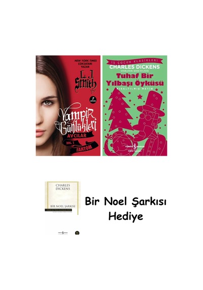 Vampir Günlükleri - Avcılar Vol.1 Fantom + Tuhaf Bir Yılbaşı Öyküsü + Bir Noel Şarkısı