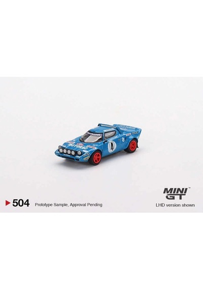 Mini Gt Lancia Stratos Hf 1979 Rally Montecarlo Winner 4 Mgt00504