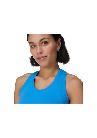 Sweaty Betty Sweaty Betty Athlete Seamless Workout Tank Kadın Koşu Tişört 5131 Mavi