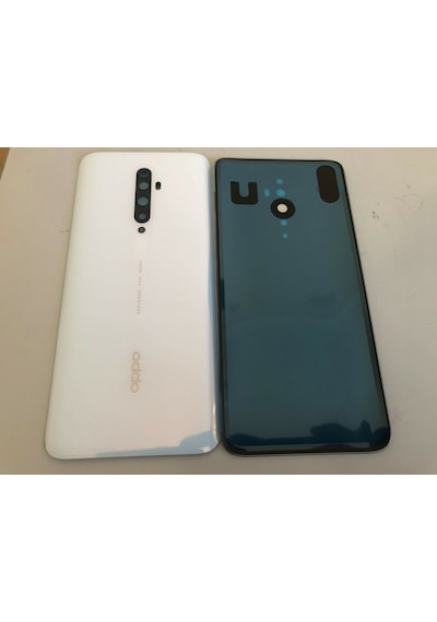 Oppo Reno 2 Z Arka Pil Kapağı - Lens Hariç - Beyaz