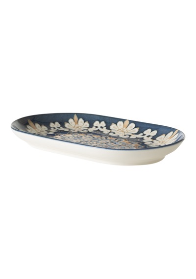 Mudo Home Belize Kayık Tabak 24cm Çok Renkli