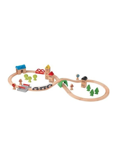 Tren Seti 45 Parça Meridyendukkan Ikea Çok Renkli
