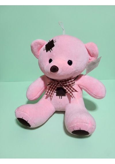 Peluş Ayıcık 30 Cm Pembe