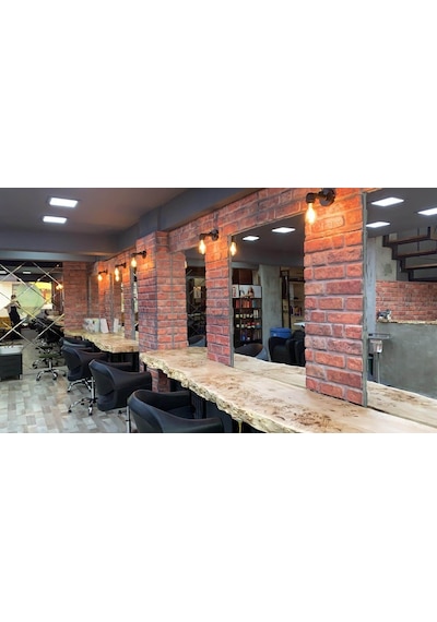5 Adet X Tuğla Desenli 3D Strafor Köpük Duvar Kaplama Paneli (446785705)