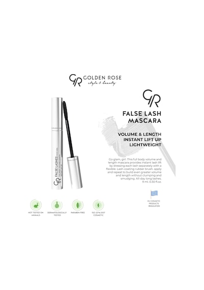 False Lashes Mascara - Takma Kirpik Etkili Hacim Ve Uzunluk Veren Maskara Çok Renkli