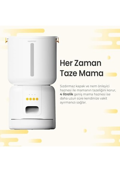 Fw3 Otomatik App Kontrollü Akıllı Kedi Mama Kabı & Otomatik Kedi Su Pınarı 2'li Set - Akıllı Beslenme İstasyonu Fw3 Otomatik App Kontrollü Akıllı Kedi Mama Kabı & Otomatik Kedi Su Pınarı 2'li Set - Akıllı Beslenme İstasyonu