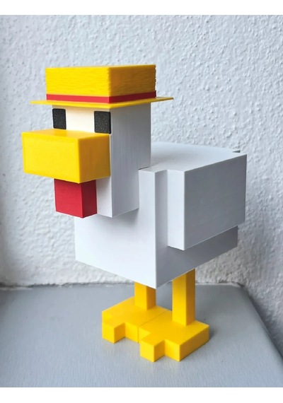 Minecraft Tavuk Figürü 15 Cm