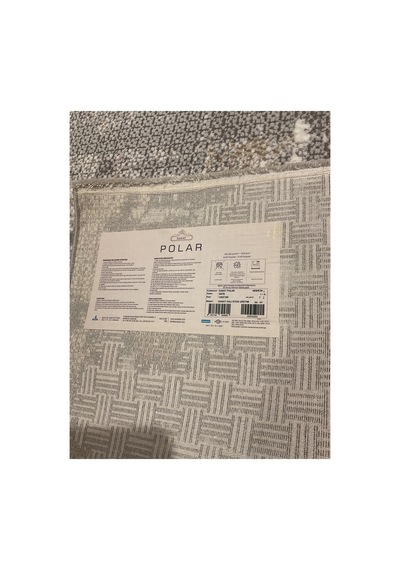 Polar 3476 Gri Halı Çok Renkli