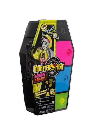 Monster High Neon Frights Bebekler - Frankie Stein HNF79