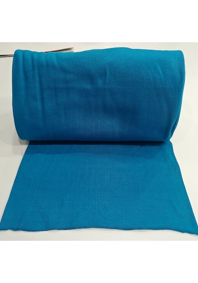 1 1 Bebe Kaşkorse Ribana Kumaş Kumaş Eni: 35 Cm Tüp %95 Pamuk %5 Elastan 193 Mavi