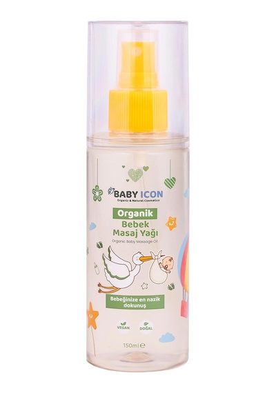 Baby Icon Organik Bebek Masaj Yağı 150 Ml