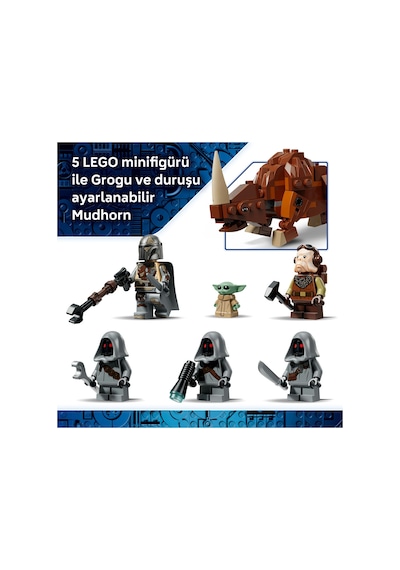 LEGO® Star Wars™ Gezegen Dışı Kum Taşıtı ve Mudhorn 75453 - 14 Yaş ve Üzeri için 7 Karakter İçeren Oyuncak Yapım Seti (1683 Parça)
