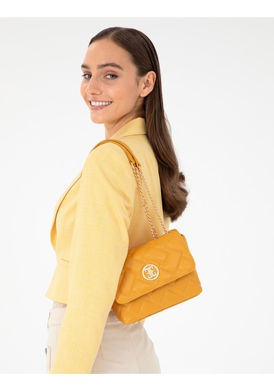 Pierre Cardin Sarı Çapraz Çanta 50296313-vr044