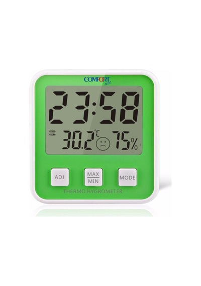 Comfort Plus Dm-658 Yeşil Isı Nem Ölçer