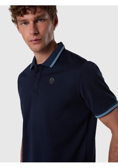 North Sails Kısa Kollu Erkek Polo Yaka T-shirt-33494 Lacivert