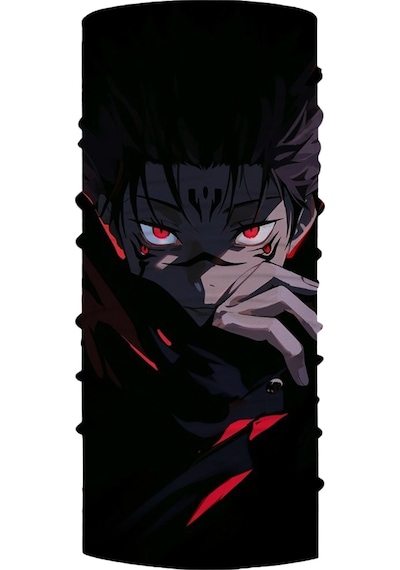 Bebo Store Extreme Outdoor Spor , Motorcu Ve Bisiklet Kullananlara Özel Desenli Buff Boyunluk Bandana Balaklava Anime-198 Baskılı