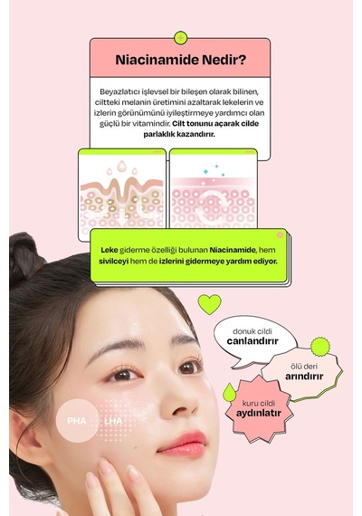 Edıtb Niasinamid ve Glutatyon İçeren Aydınlatıcı Jel Esans EDIT.B PeachNiacin Glutathione 200 ML