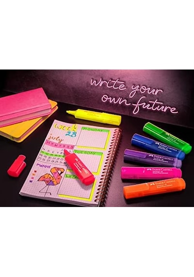 Faber Castell Box İle 10 İşaret Kalemlerine Textliner 1546 103 Ivory