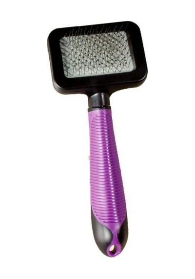Karlıe Kedi Fırçası U:7,5 G:7Cm Mor-Siyah