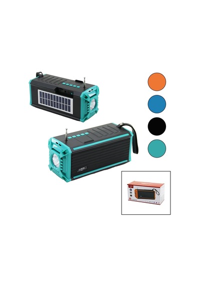 J-ipok P-520 Hasuba Hs-293 Fenerli Solar Panelli - Usb Şarjlı Bluetooth Fm Radyo Mp3 Usb - Tf Player 8w 5580