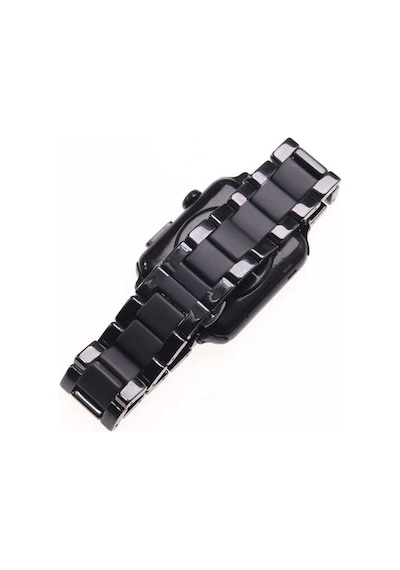 Watch 40mm Mat Seramik Metal Mkst Kordon-parlak Siyah
