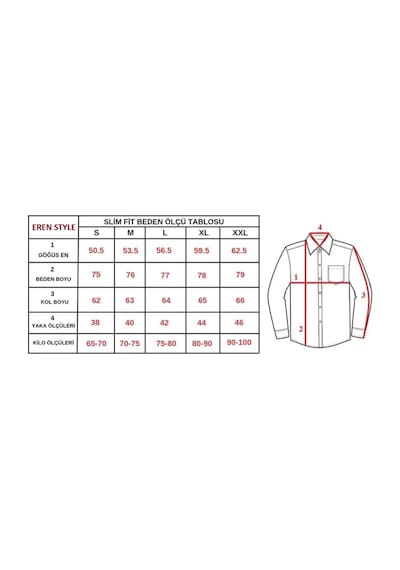 Slim Fit Ekose Pamuklu Kısa Kollu Cepsiz Gömlek Slim Fit Kalıp Bej