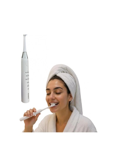 Sonic Elektrikli Diş Fırçası 21.000 Titreşim 5 Mod Ipx7 Ve 4 Yedek Başlık