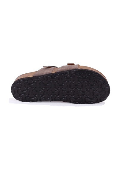 Fly Soft S042031 Vizon Günlük Ortopedik Permak Arası Kadın Spor Terlik Vizon