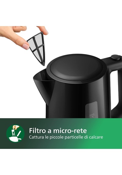 Philips Hd9318/20 Su Isıtıcı, 1.7 L Kapasite, 360 Döner Tabanlı,