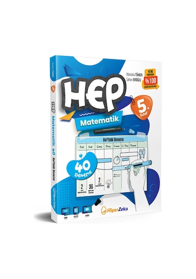 2027 5. Sınıf Haftalık Hep Matematik 40 Deneme | Mustafa TÜMEN & Şahan EROĞLU