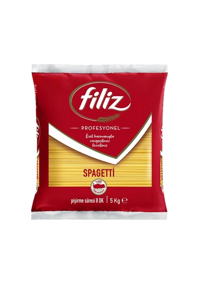 Filiz Spagetti Makarna 5 Kg - Lezzetli Ve Kaliteli Tarı