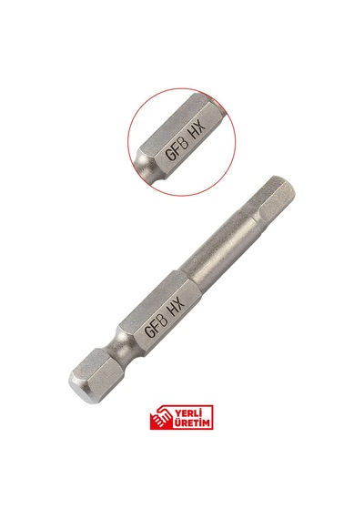 Hex-5-50mm Standart Allen Bist Uç