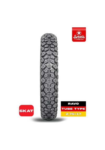 2.75-17 Servis Tyres Ravo Cross Tt Dış Lastik Uyumlu
