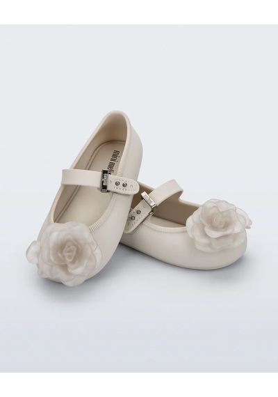 Mini Melissa Soft Ballerina Petals Bb Kız Çocuk Babet Bej 37823 Bej