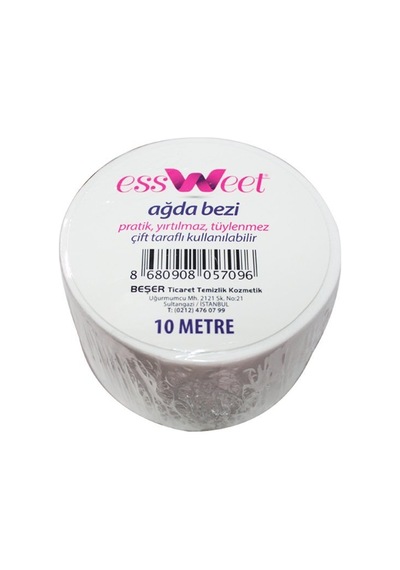 Essweet Rulo Ağda Bezi 10 M 6 Paket