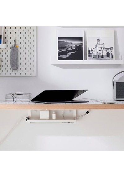 Ikea Försäsong Kablo Düzenleyici, Beyaz, 38 Cm