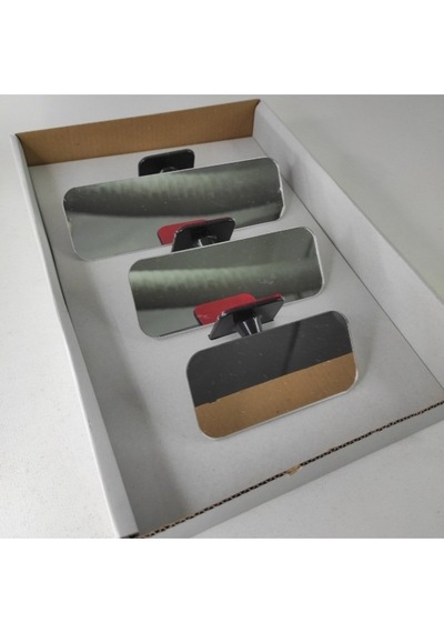 Araba İç Dikiz Aynası Seti - 3'lü Paket Tüm Araçlara Uygundur 16x5 -13x5-10x5 Cm