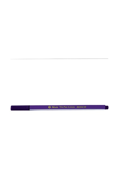 Masis Trio Pen 0.4 Mm Mor S6504-10 Çok Renkli
