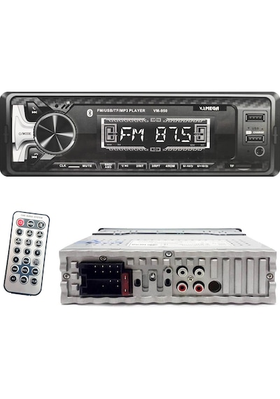 Oto Teyp 4X60W BT/2XUSB/SD/FM/AUX MEGA VM-950