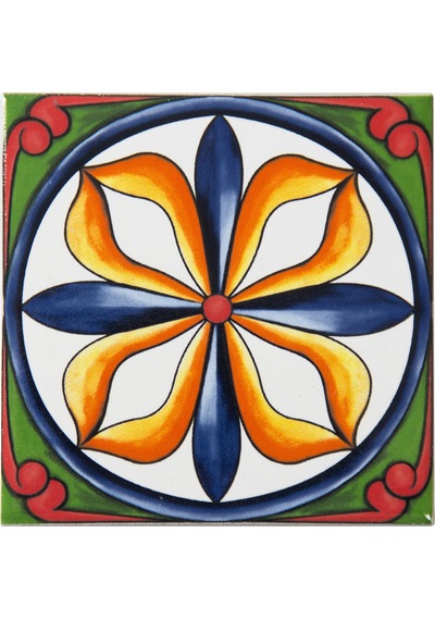 Can Seramik – 10x10 Cm. Cç-61 Kütahya Çini Karo 5'li 1 Paket